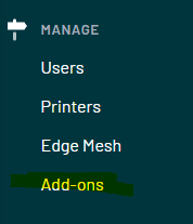Add-on Button in Admin interface