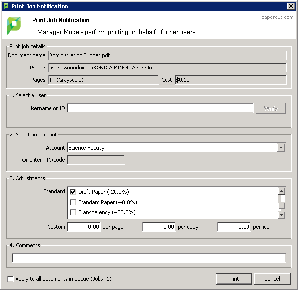 Equitrac Workstation Client